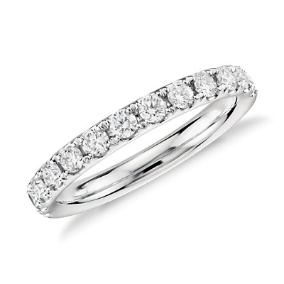 Riviera Pavé Diamond Ring in Platinum (1/2 ct. tw.)