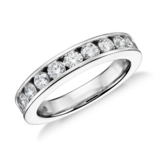 Channel Set Diamond Ring in Platinum (1 ct. tw.)