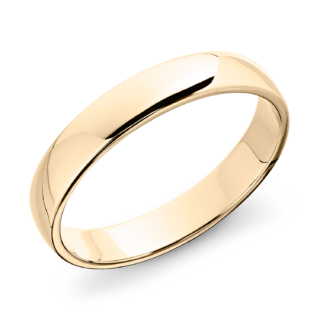 Classic Wedding Ring in 14k Yellow Gold (5mm)