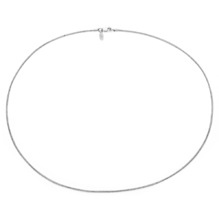18" Snake Chain Necklace in Sterling Silver (1.5 mm)