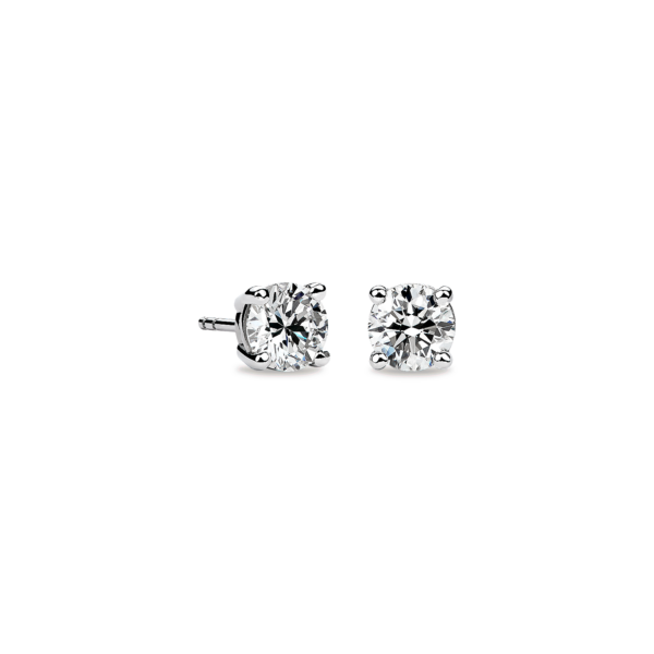 Premier Diamond Stud Earrings in Platinum (1 1/2 ct. tw.) - F / VS