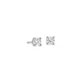 Astor Diamond Stud Earrings in Platinum (5/8 ct. tw.) - H / SI2