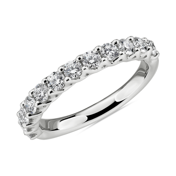 Tessere Weave Diamond Wedding Ring in Platinum (3/4 ct. tw.)