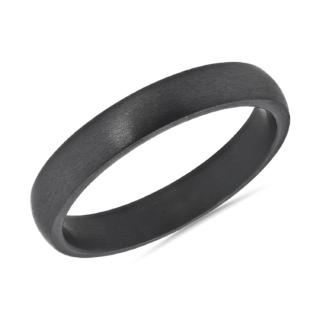 Satin Finished Ring in Tantalum (4mm)