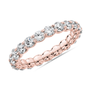 Selene Diamond Eternity Ring in 14k Rose Gold (2 ct. tw.)
