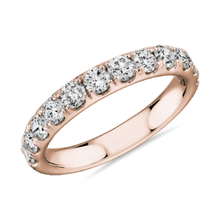 Riviera Pavé Diamond Ring in 14k Rose Gold (1 ct. tw.)