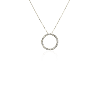Diamond Circle Necklace in 14k Yellow Gold (3/4 ct. tw.)