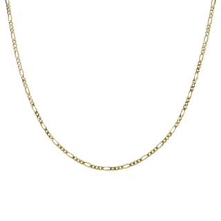 Figaro Chain in 14k Yellow Gold (2.25 mm)