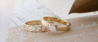 wedding rings set